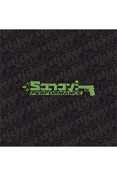 Sticker Works ملصق الزجاج الأمامي للأداء الصناعي