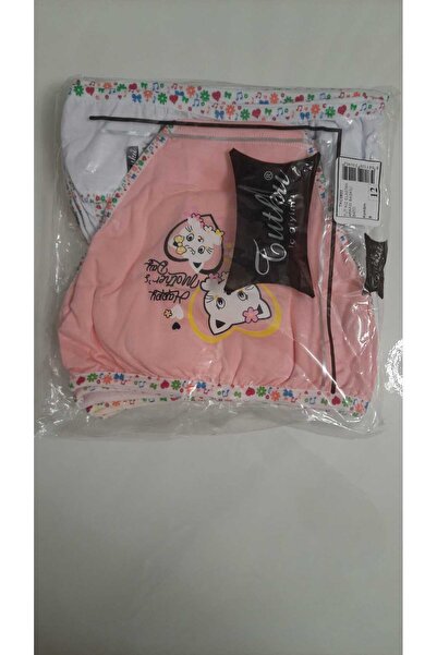 Tutku Kız Çocuk Elastan Arkası Baskılı Bato-slip-külot - 12'li -tkc0833