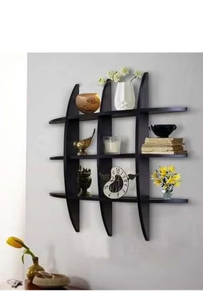 co arma Globe-shaped wooden shelves 60*60 cm