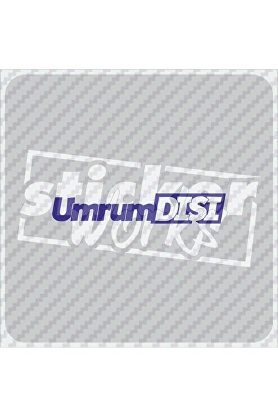 Sticker Works Autocolant în afara meu