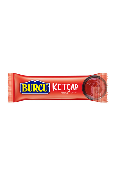 BURCU Tek Kullanımlık Stick Tatlı Ketçap 9 gram 500 lü Koli