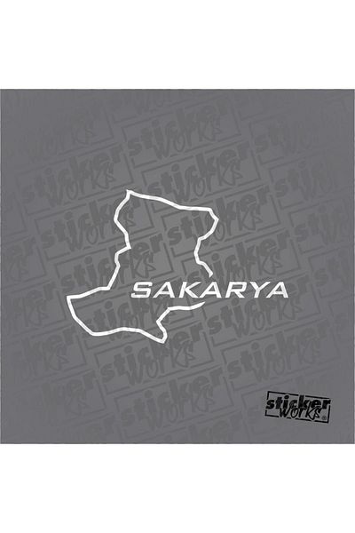 Sticker Works Autocolant Harta Sakarya