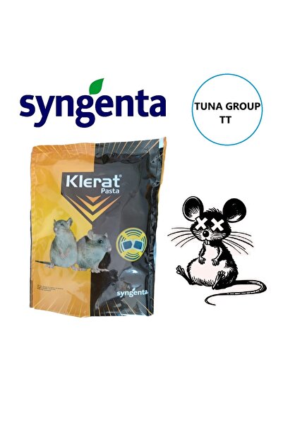 SYNGENTA Klerat Pasta 100 gram Fare, Sıçan, Zehiri (SKT 2027)