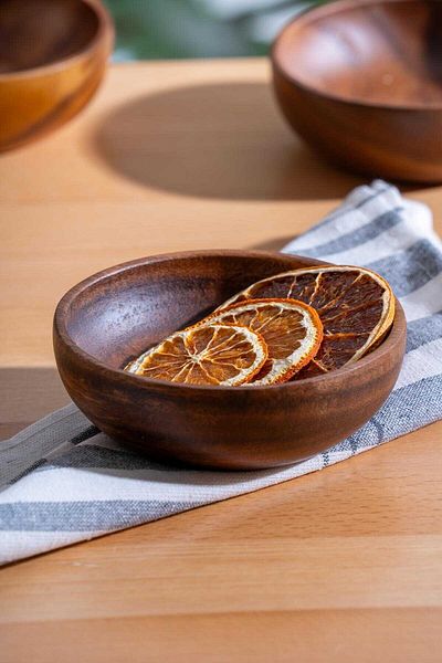 ACAR 394 Acacia Presentation Bowl 12 cm