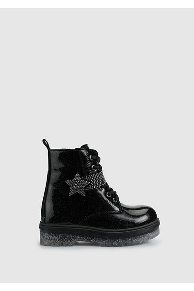Kiddo Black Girl's Boots