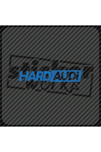 Sticker Works ملصق أودي الصلب