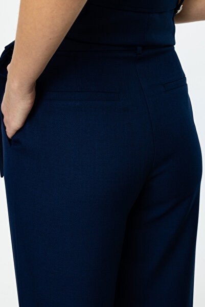 Ekol Жіночі брюки з широкими штанинами 4124 Синій