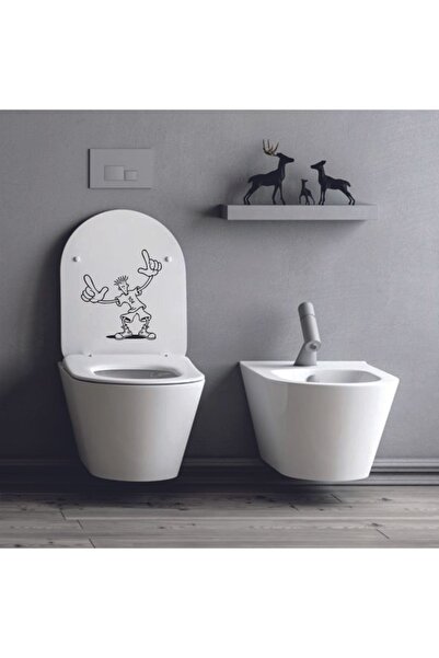 Sticker Works Komik Klozet Sticker