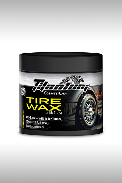Cosmeticar EN AZ 3 YIKAMA ÇIKMAZ 1 AY KALICI LASTİK PARLATICI TITANIUM TIRE W...