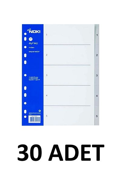 Noki 30 Pieces 1-5 Numbers Separator