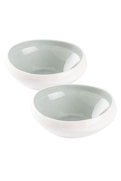 Tantitoni Sky Blue Porcelain Double Bowl Set 14.4cm