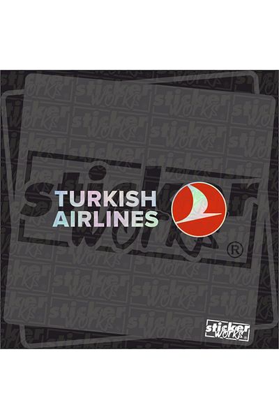 Sticker Works Стикер на Turkish Airlines - Стикер на Turkish Airlines