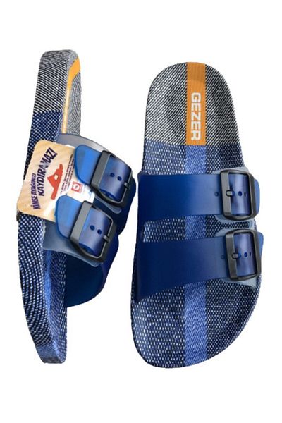 GEZER Non-Slip Sole Indoor Balcony Bathroom Garden Pool Beach Men's Slippers Senionlineshop