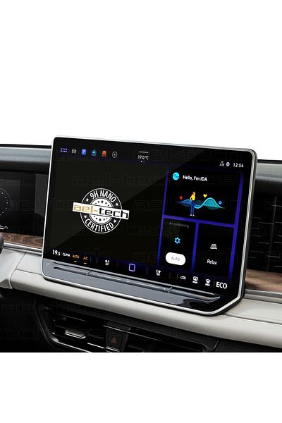 ael-tech Volkswagen Tayron 2025 Compatible 15 Inch Discover Pro Max Navigation 9H Nano Screen Protector