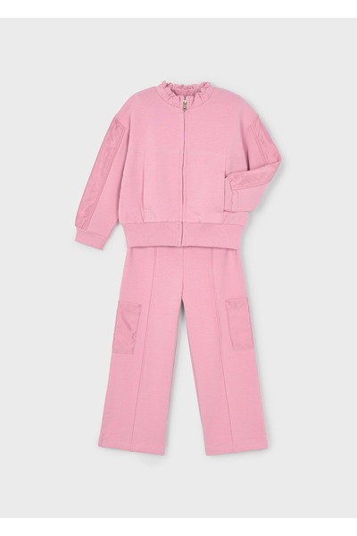 MAYORAL بدلة رياضية للبنات باللون الوردي