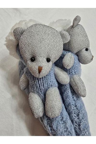 Daymod Child Thermal Socket Slippers with Teddy Bear