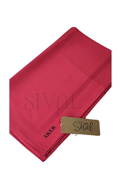 Aker Fuchsia Cotane Shawl 991 - Plain Cut