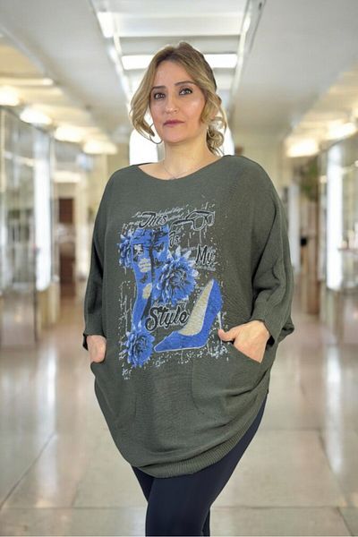 yagmurberen ΙΤΑΛΙΚΟ ΜΕΡΣΕΡΙΖΕ ΜΠΛΟΥΖΑ ΠΟΥΛΟΒΟΥΝΙΟ ΜΕ ΦΙΓΟΥΡΑ ΜΕ ΜΟΝΤΕΛΟ ΣΤΟ ΓΙΑΚΑ ΤΣΕΠΗ ΟΒΑΛ ΚΟΠΗΣ ΜΕΓΑΛΟΥ ΜΕΓΕΘΟΥΣ.