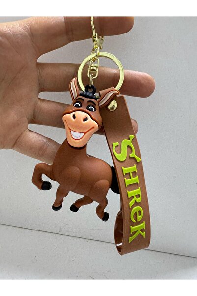 AresTokaAksesuar Breloc de lux din silicon 3D de dimensiuni mari, 1 buc, orna...