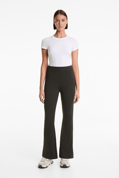 Oysho Knitwear Palazzo Pants