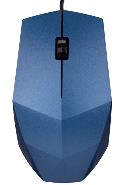 Everest Sm-201 Kablolu Ele Uyumlu Mavi Mause Usb Optik Kablolu Ergonomik Mouse Mousepad Hediyeli