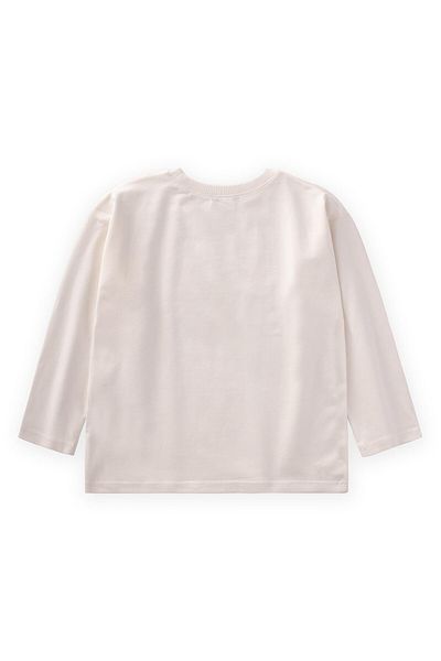 Cigit Εποχιακό Basic T-Shirt 2-10 Years Off White