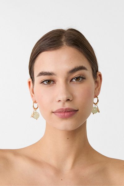 Stradivarius Star charm earrings