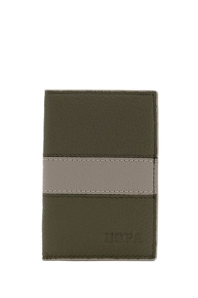 U.S. Polo Assn. Men's Khaki Wallet 50305420 -Vr027