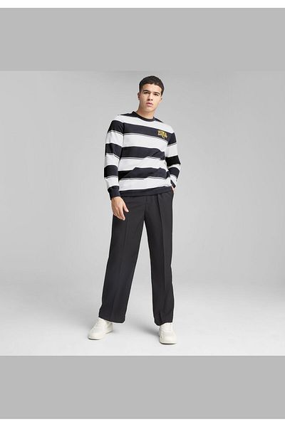 Puma PUMA Class Striped Crew Men