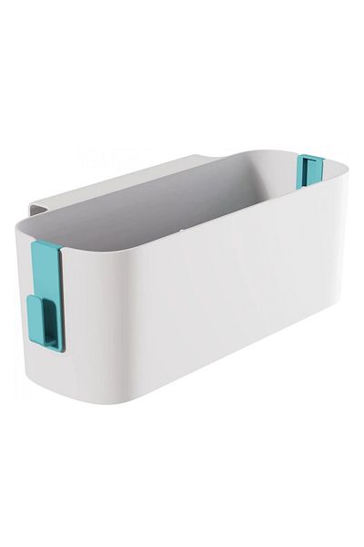 Irishom Organizator Irishom, plastic, alb/albastru, 33,1 x 11,2 x 11,9 cm