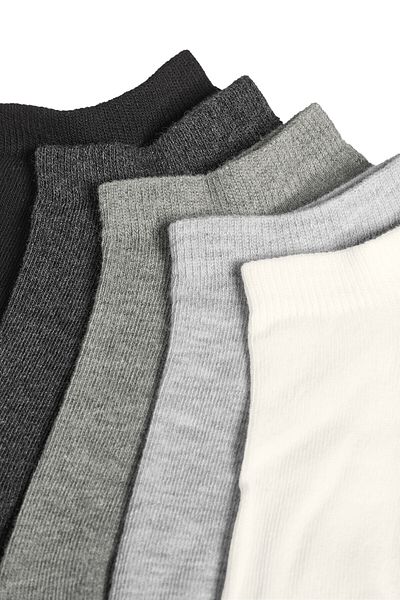 Oysho 5 Pairs of Cotton Blended Pull-Piece Sneakers Sports Socks