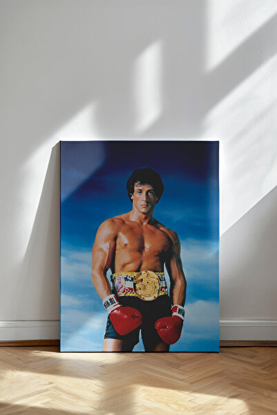 Tasarım Rocky Balboa - Kanvas Tablo