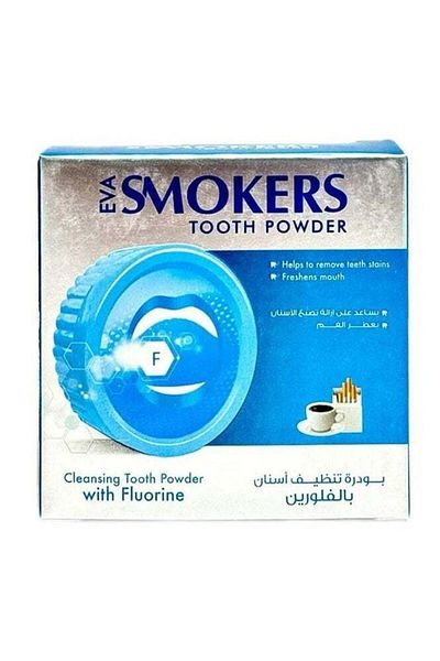EVA Smoker Tooth Powder With Fluorine 40 grams