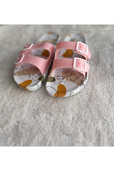 PUREFY Gzr Anatomical Table Adjustable Buckle Beach and Bathroom Slippers - for Pool, Balcony, Terrace, Street