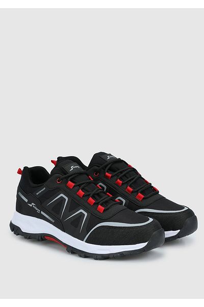 Eclipse Sport Pantofi de exterior pentru bărbați - Desert Black Red, Waterproof