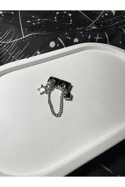 Mutenaura Stainless Steel 2-Piece Nomination Charm
