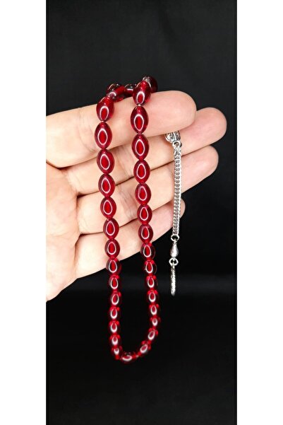Anemore Collection Red Stick Amber Prayer Beads - Beyzi Cut T-364