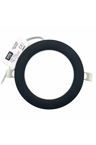 ZMR 2 Ad. /ZMR 9W Panel Spot /Siyah Kasa /Günışığı 3000k