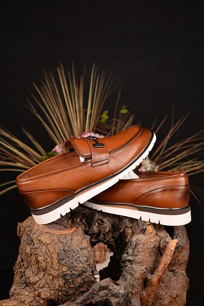 MARCOMEN Men's Genuine Leather Loafer Lightweight, Healthy and Stylish Memory Sole Shoes