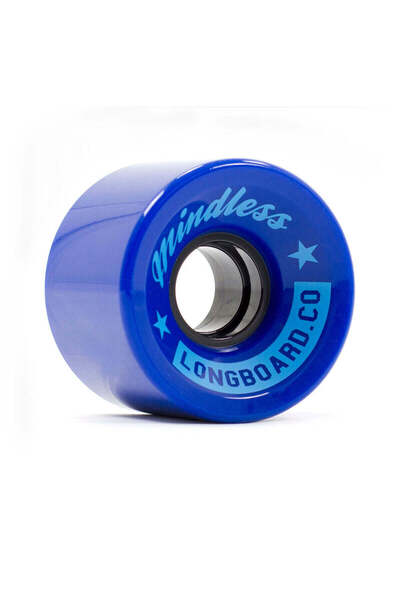 Mindless عجلات لوح التزلج الطويل كروزر - أزرق داكن، 60 مم، 83A [مجموعة/4]