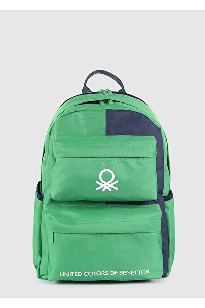 Benetton Зелено-синій рюкзак 03848