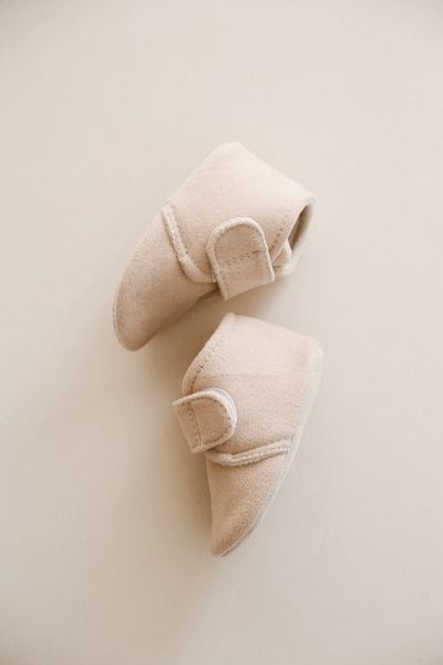 Minik Adımlar Bebek Shoes, Unisex Baby Shoes, Velcro Baby Booties