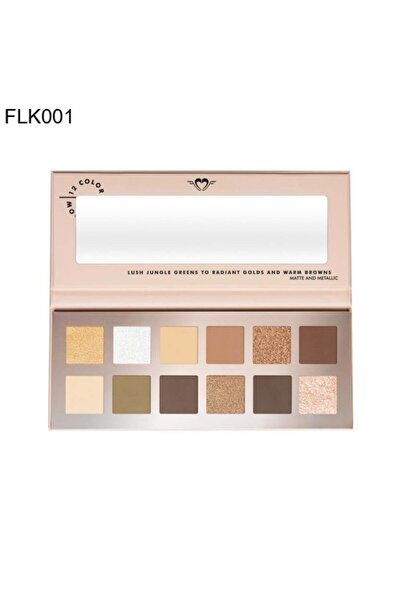 Forever52 Get the Look 12 Color Eyeshadow Palette - FLK001