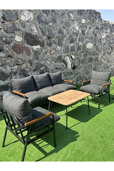 BM DESİNG BAHÇE VE BALKON MOBİLYASI 3+1+1+SEHPA