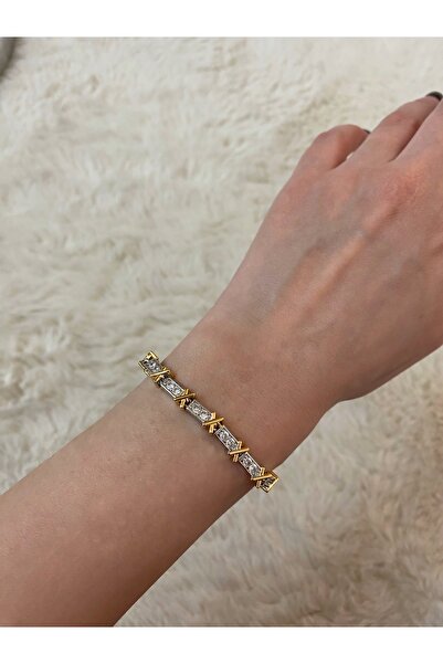 WHİTE ATELIER Xuping Çift Renk Bileklik
