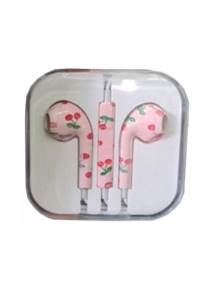 Generic سماعة أذن 3.5 مم بألوان الزهور 21