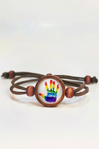 Tahtakolik Birds on a Branch Wooden Bracelet