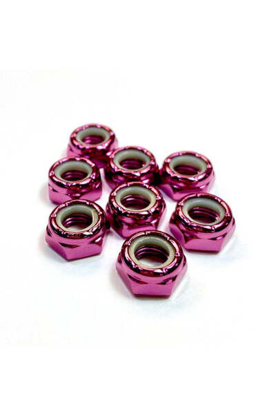 Rollerstuff Bling T'ings Metallic Axle Nuts [set/8]