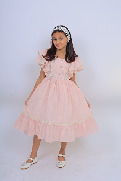 LAMİS FASHİON فستان بتلات الربيع