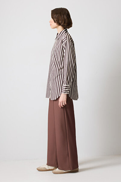 Touché Privé Ριγέ πουκάμισο τσέπης